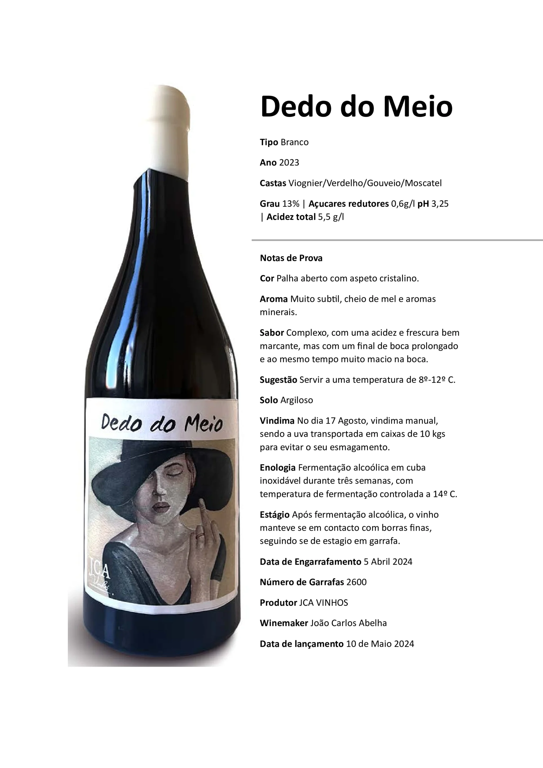 Dedo do Meio Branco - Image 2