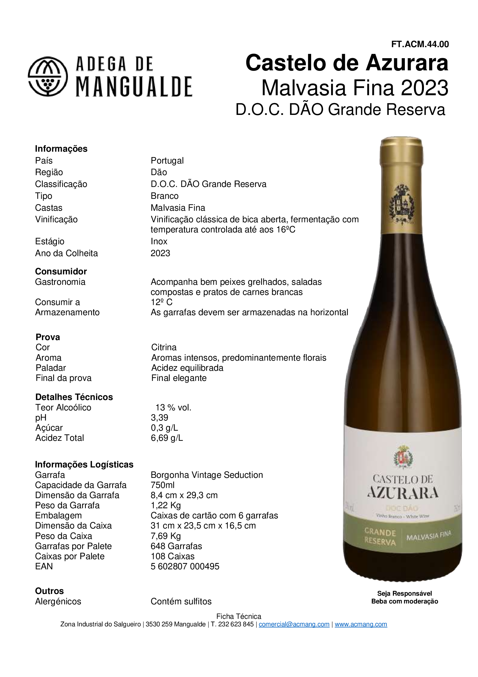 Castelo de Azurara Grande Reserva Malvasia Fina - Image 2