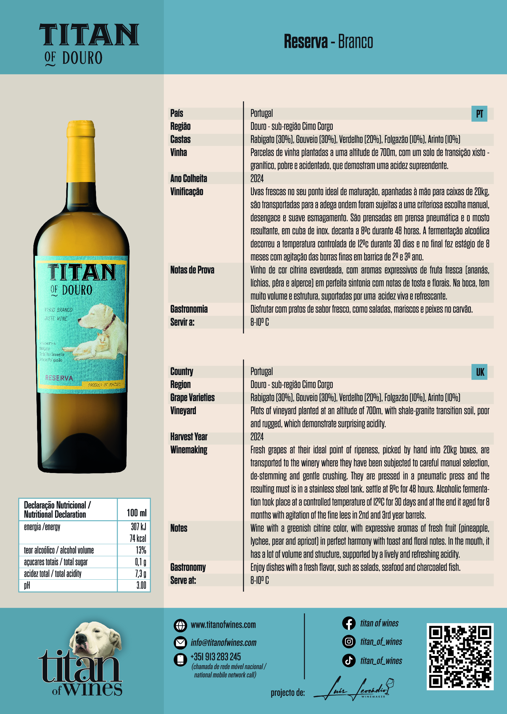 Titan Reserva Branco - Image 2