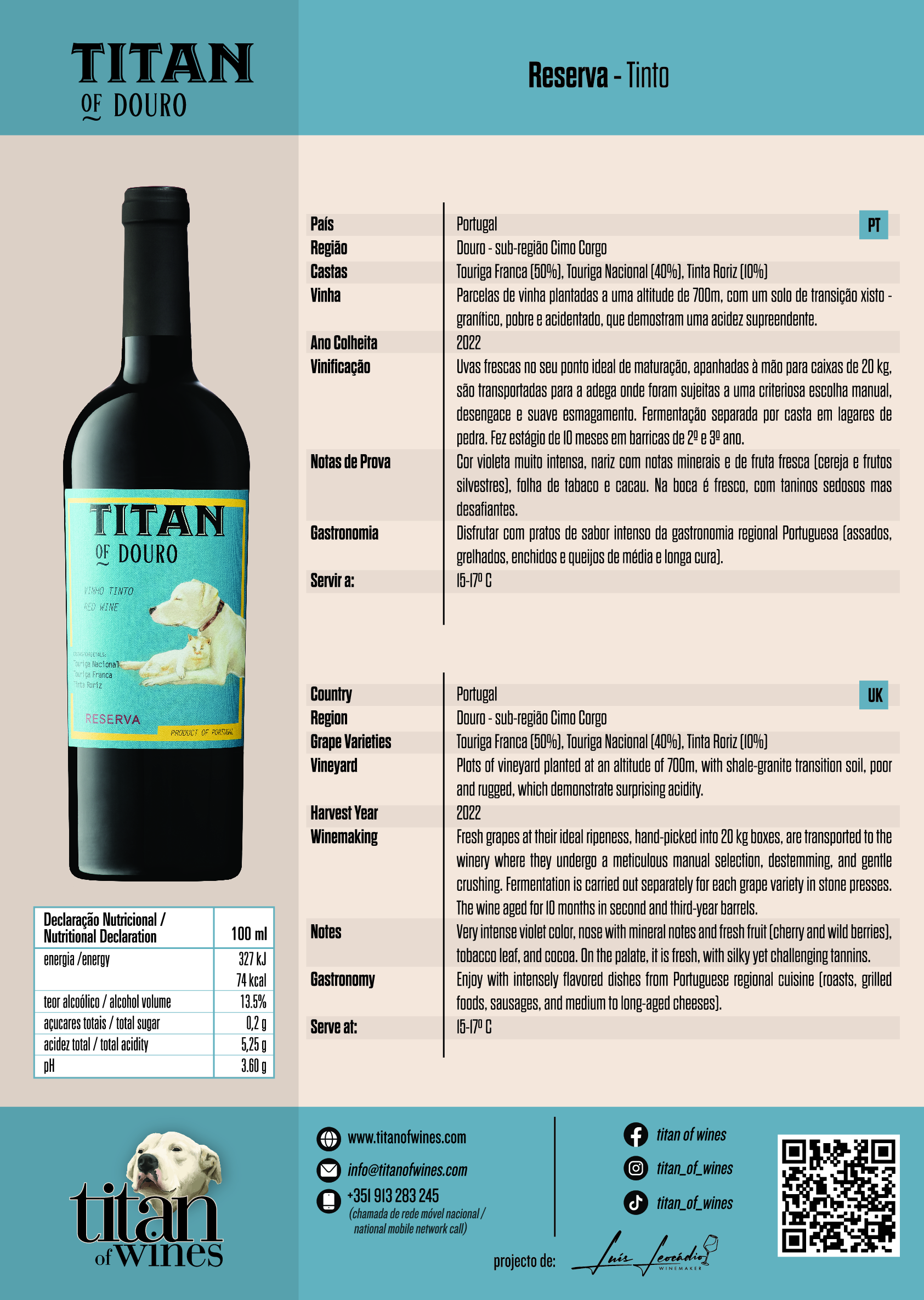 Titan Reserva Tinto - Image 2